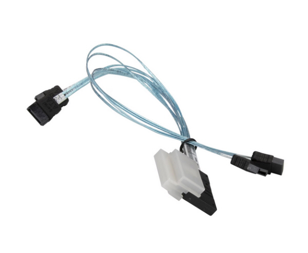 Supemicro Slimline SAS x8 (LE) to 4 SATA 16/16/26/26cm Cable (CBL-SAST-0813)