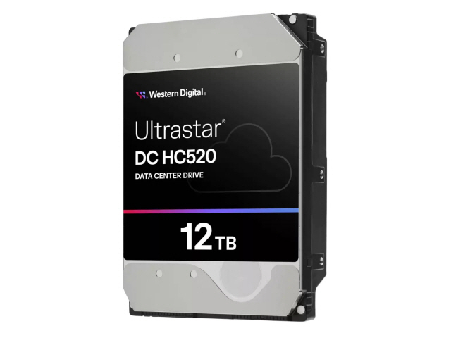 WD Ultrastar DC HC520 12TB Sata 6Gb/s 7.2K RPM 256MB 3.5in