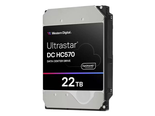 WD Ultrastar DC HC570 22TB SAS 12Gb/s 7.2K RPM 512MB 3.5in