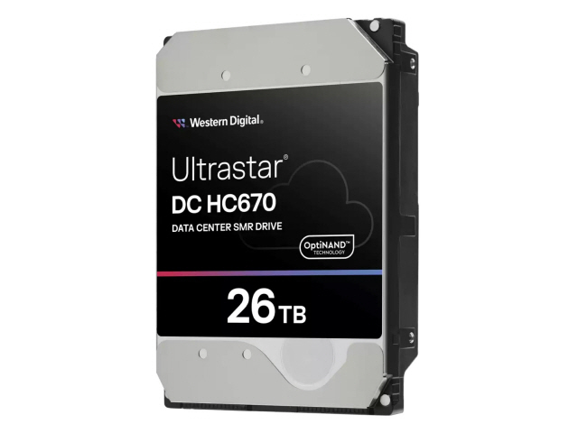 WD Ultrastar DC HC670 26TB SAS 12Gb/s 7.2K RPM 512MB 3.5in