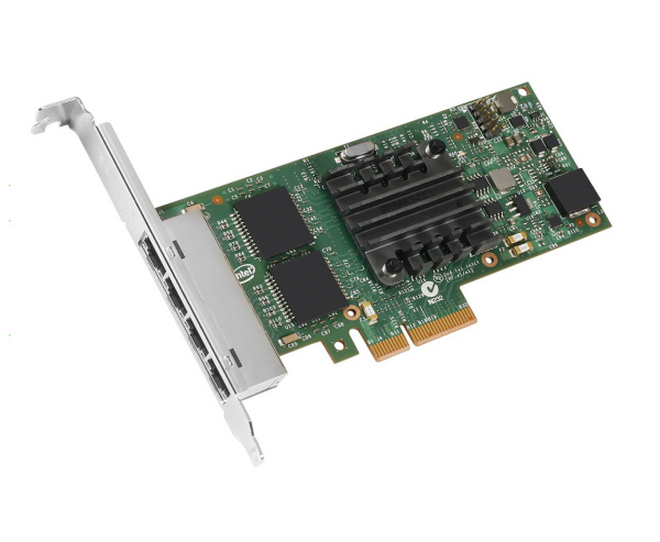 Intel I350-T4 Quad Port Gigabit Ethernet PCI-E Network Adapter