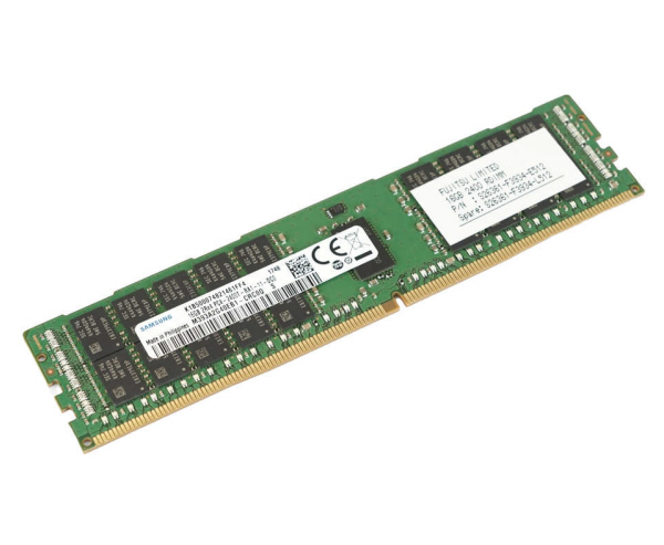 Fujitsu 16GB DDR4, Registered, ECC, 3200 MT/s, PC4-25600, DIMM, 1Rx4