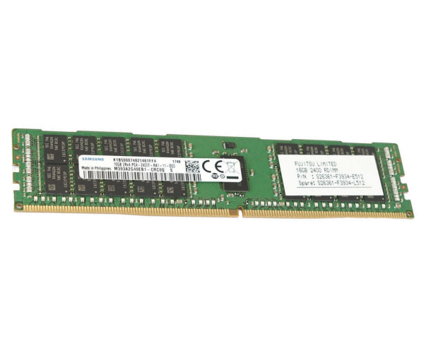 Fujitsu 16GB DDR5, Registered, ECC, 4800 MT/s, PC4-38400, DIMM, 1Rx8