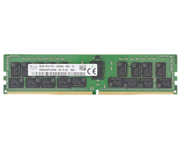 SK Hynix 64GB DDR4-3200 PC4-25600 288-pin ECC Registered 