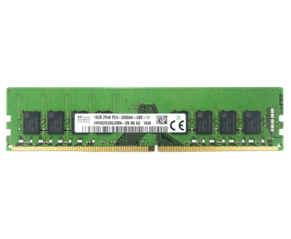 SK Hynix 16GB DDR4-3200 PC4-25600 288-pin ECC Unbuffered