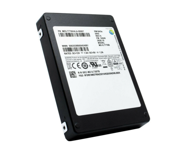 SSD Samsung PM1643a 960GB SAS 12Gb/s ENT V-NAND 2.5in